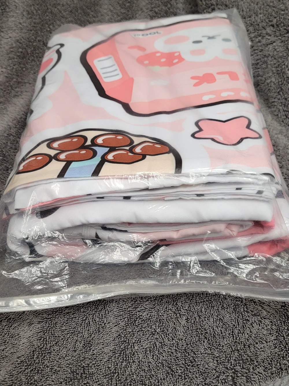 Kawaii Rabbit King Size Bedding Set 3 Pieces (1)Duvet & (2) Pillowcases. Soft
